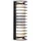 Access Lighting Bermuda 2 Light Outdoor Wall Mount, Bronze Finish, Ribbed Frosted Glass 20030MG-BRZ/RFR - alternate 1